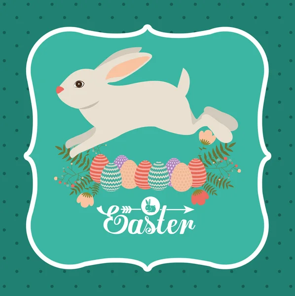 Frohe Ostern — Stockvektor