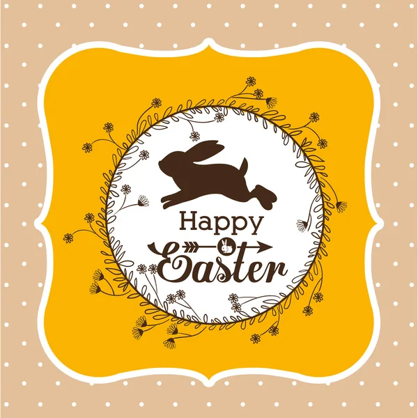 Happy easter design — Stock Vector