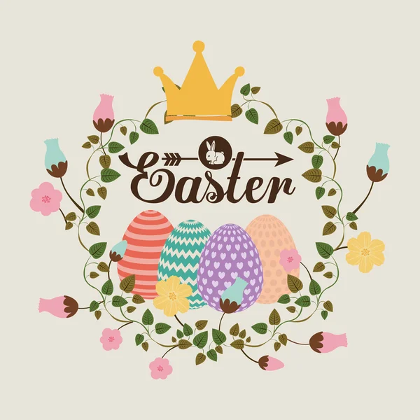 Frohe Ostern — Stockvektor