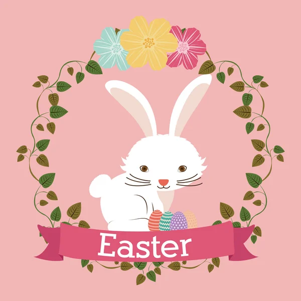 Happy easter ontwerp — Stockvector