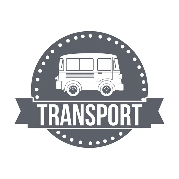 Diseño de los medios de transporte — Vector de stock