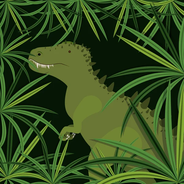 Dinosaurus koncepce designu — Stockový vektor