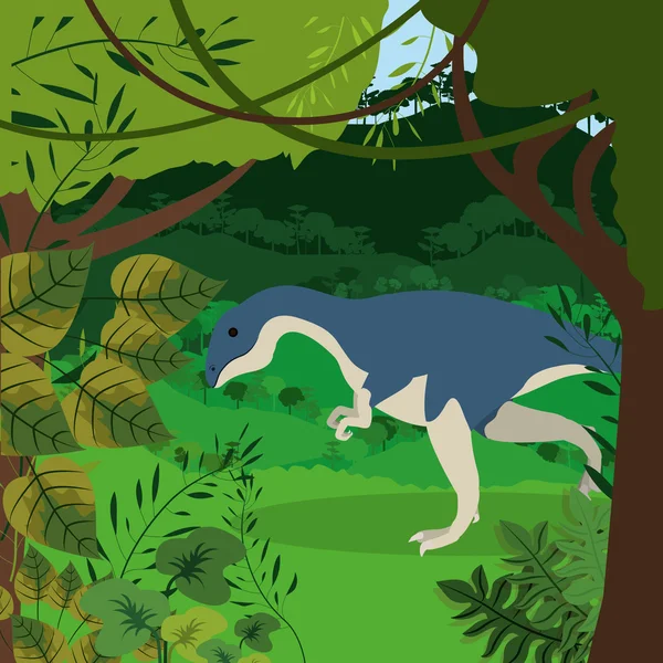 Σχεδιασμός concept δεινόσαυρος — Διανυσματικό Αρχείο