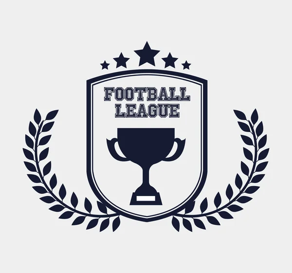 Футбольний чемпіонат дизайн — стоковий вектор