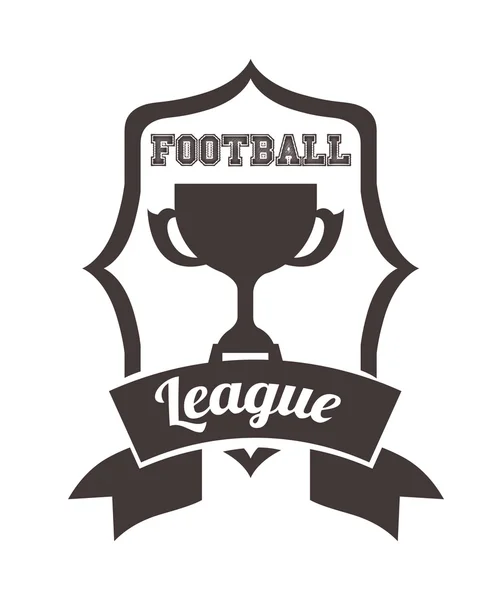 Football championship design — Stock Vector