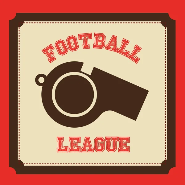 Campeonato de fútbol diseño — Archivo Imágenes Vectoriales