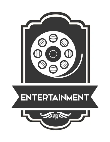 Entertainment conceptontwerp — Stockvector