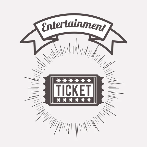 Entertainment conceptontwerp — Stockvector