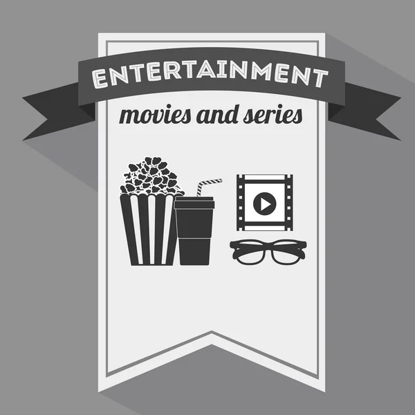 Entertainment conceptontwerp — Stockvector