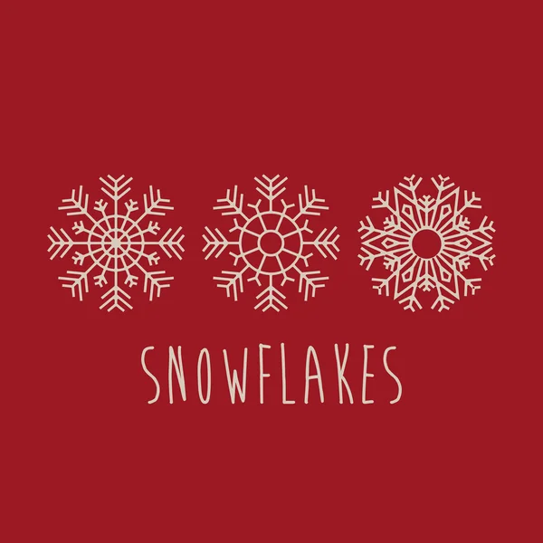 Snowflake concept design — Stock Vector