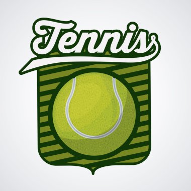 Tenis spor amblem tasarımı