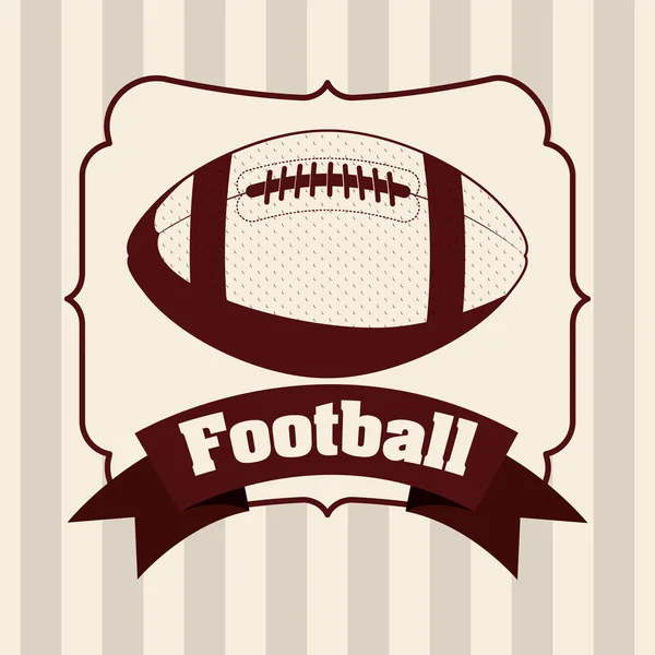 American Football Design — Stockvektor