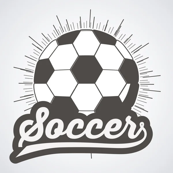 Fotbal fotbal designu — Stockový vektor