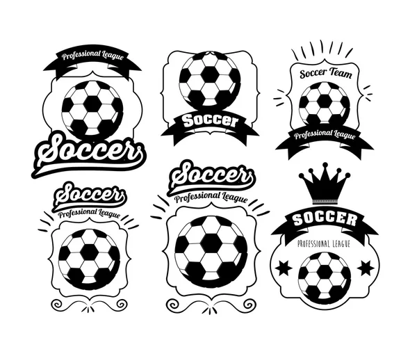 Fútbol fútbol diseño — Archivo Imágenes Vectoriales