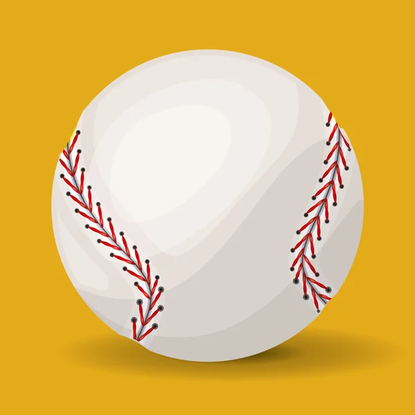 Conception de ligue de baseball — Image vectorielle