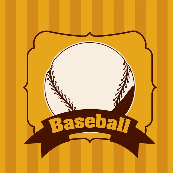 棒球联赛设计 — 图库矢量图片