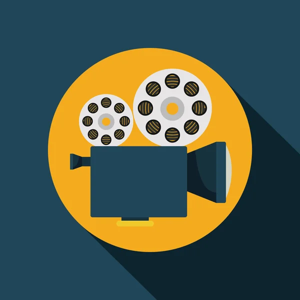 Video camera design — Stock Vector