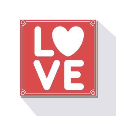 Aşk kartı tasarımı