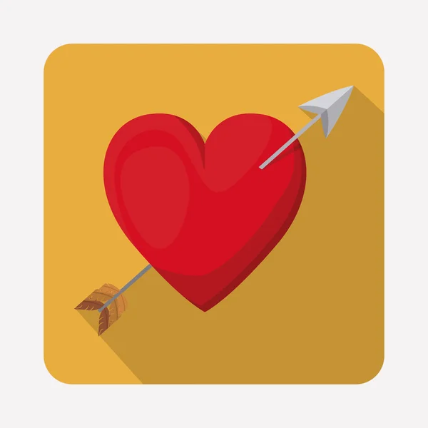 Love card design — Stock Vector