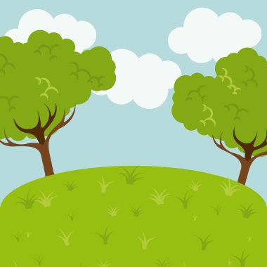 manzara arka plan tasarımı