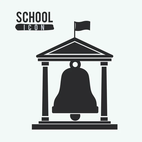 Projeto ícone da escola — Vetor de Stock