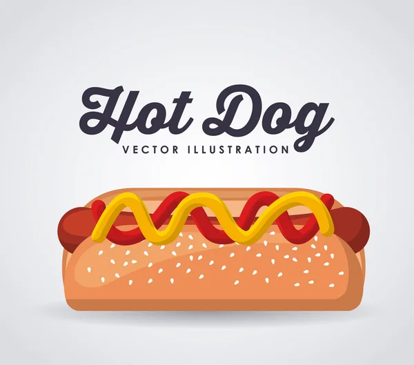 Fast-food ontwerp — Stockvector