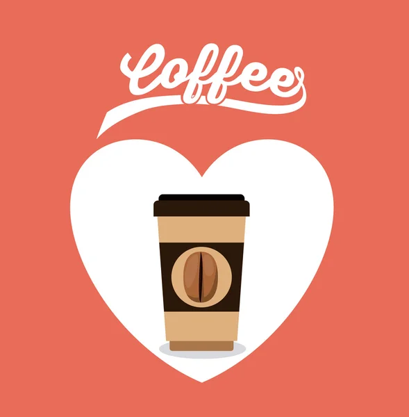 Leckeres Kaffeedesign — Stockvektor