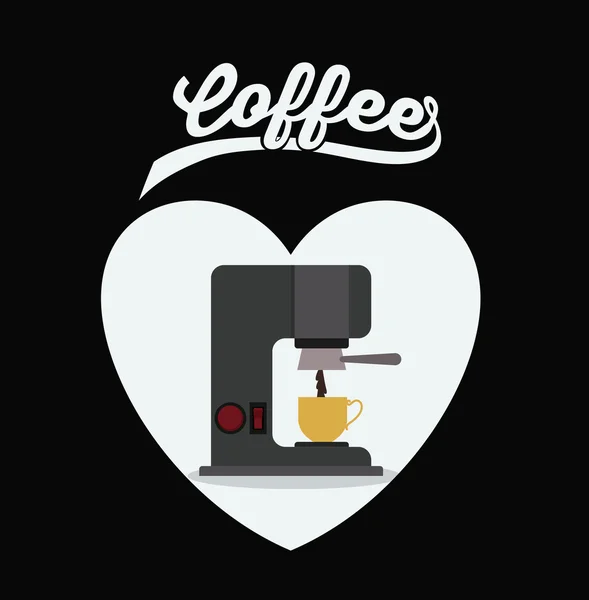 Leckeres Kaffeedesign — Stockvektor