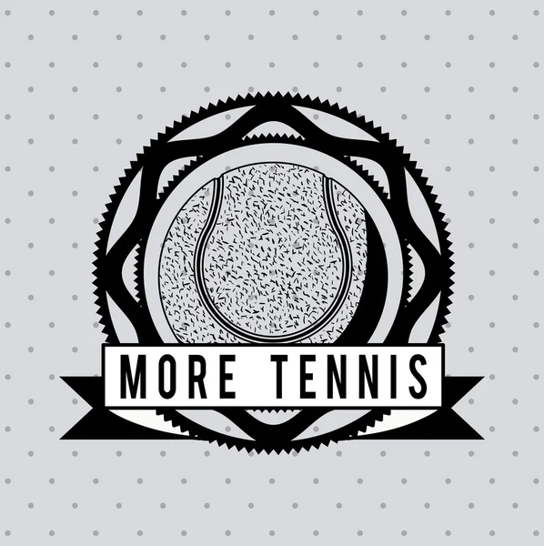 Diseño de liga de tenis — Vector de stock