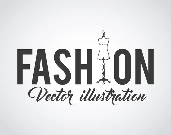 Design de mode féminine — Image vectorielle