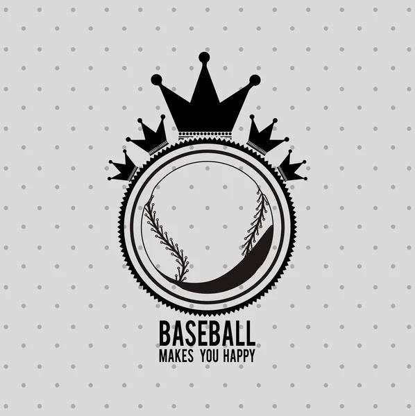 Baseball league design — Stock vektor