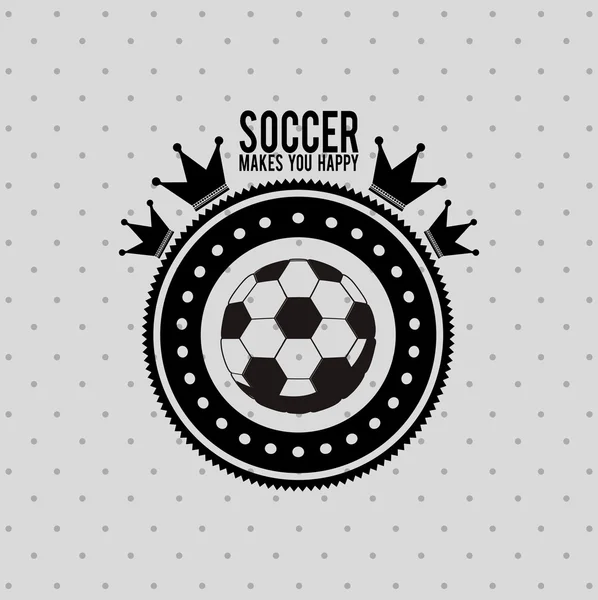 Fotbal fotbal designu — Stockový vektor
