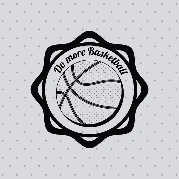 Conception de ligue de basket — Image vectorielle