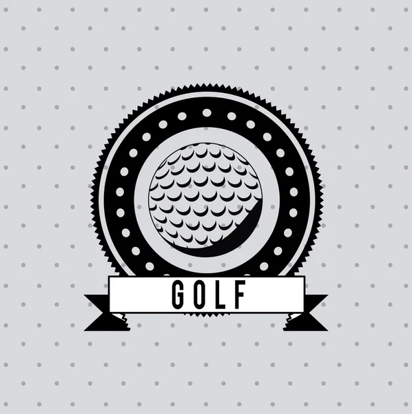 Diseño del club de golf — Vector de stock