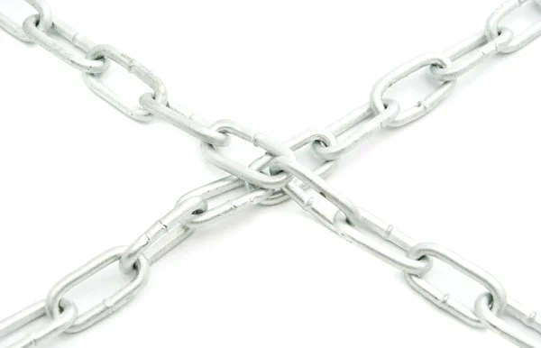 Metal zincirler çifti — Stok fotoğraf