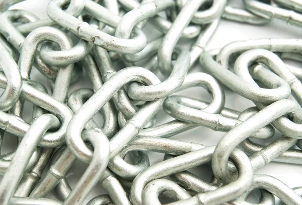 Metal chain links — Stock Photo, Image