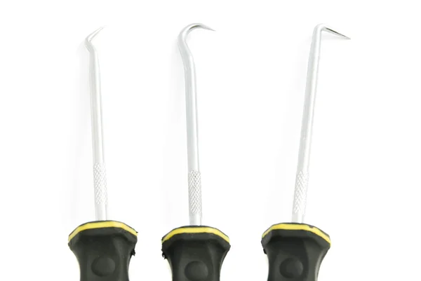 Three different awls — Stock Photo, Image