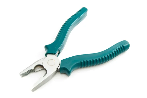 Pliers on white — Stock Photo, Image