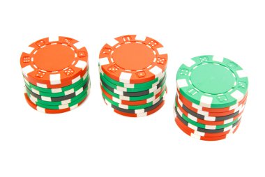 renkli fiş destesi şeklinde 