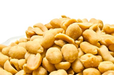 nefis kavrulmuş fıstık yığını