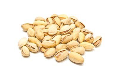 beyaz üzerine nefis Antep fıstığı