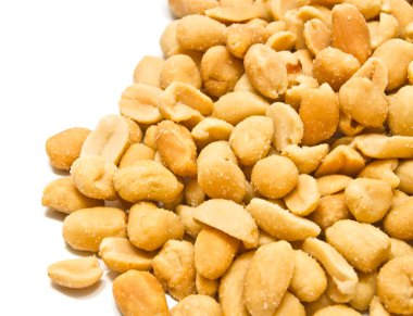 lezzetli kavrulmuş fıstık yığını