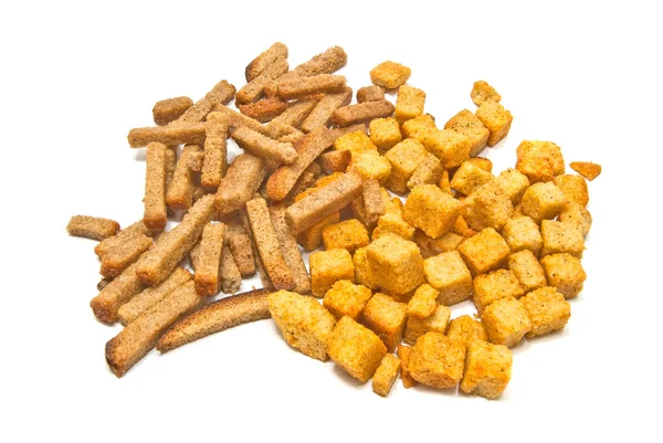 Verschillende smakelijke crackers — Stockfoto