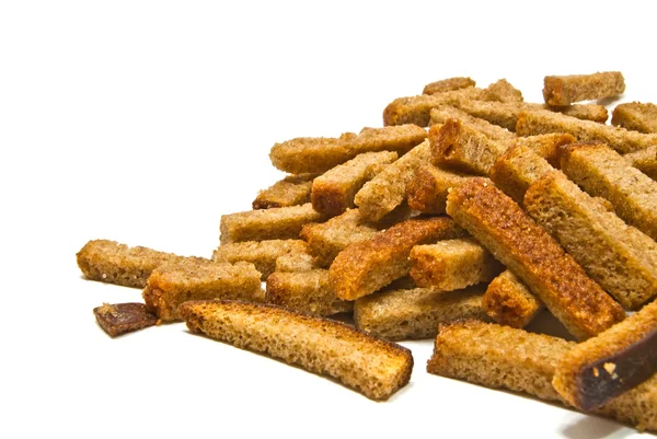 Heap of tasty crackers — Stock Photo, Image