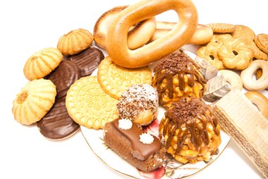 beyaz çay için farklı tatlılar