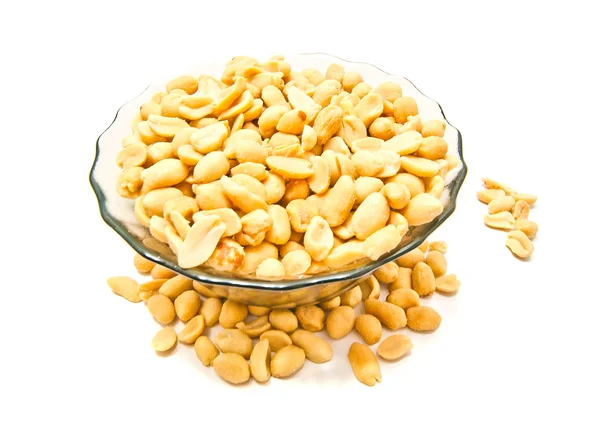 Miska s arašídy — Stock fotografie
