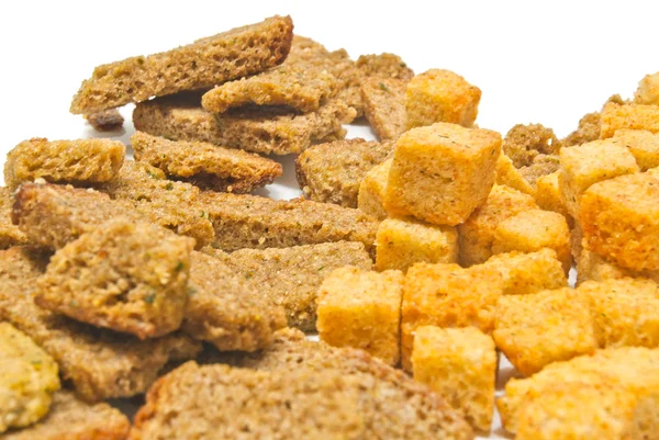 Many different savory crackers — Stock Photo, Image