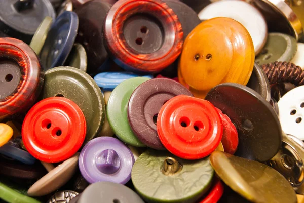 Various colored buttons — Stock Photo, Image