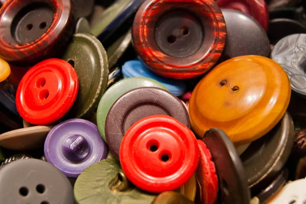 Texture of many different buttons — Stock Photo, Image