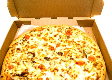sıcak pizza kutusu